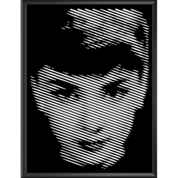 Picture of Audrey Hepburn - 3D Laser Cut Acrylic Art - 70x100 - AC1036