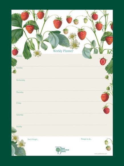 Picture of Weekly Planner Pad - Strawberry - DP321
