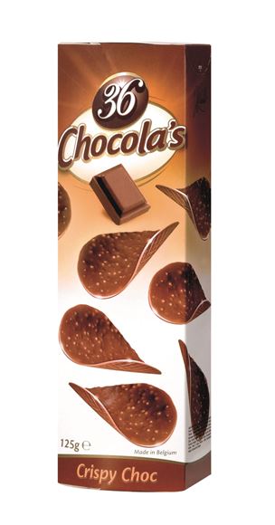 Picture of HAMLET 36 CHOCOLA'S MILK 125 G FINE CHOCOLATE CURLS