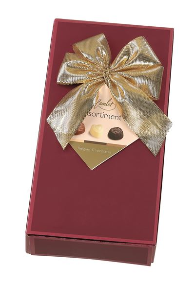 Picture of HAMLET CHOCOLATES RED 125 G WITH BOW