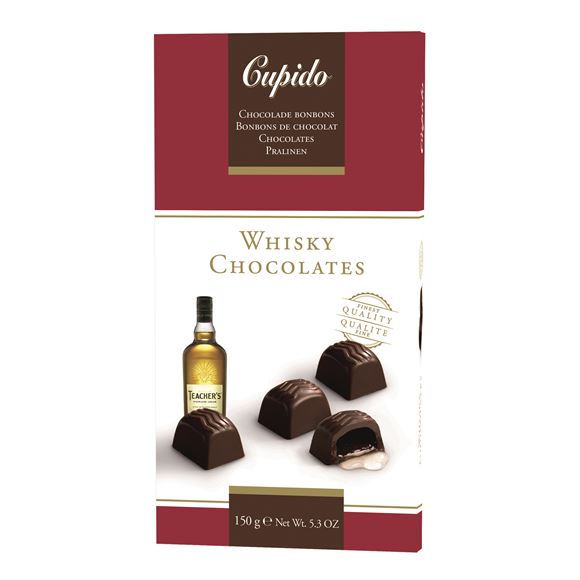 Picture of CUPIDO LIQUEUR CHOCOLATES WHISKY 150 G