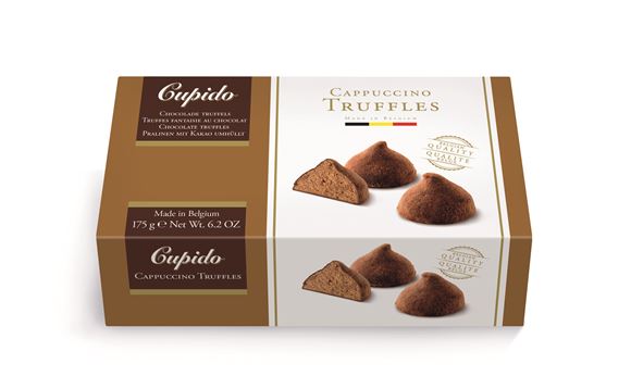 Picture of CUPIDO CHOCOLATE COCOA TRUFFLES CAPPUCCINO 175 G