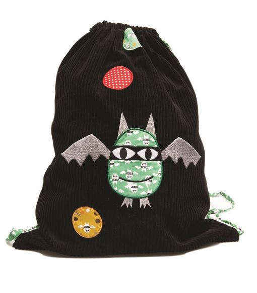 Picture of Monster Couture Backpack - Bat Black