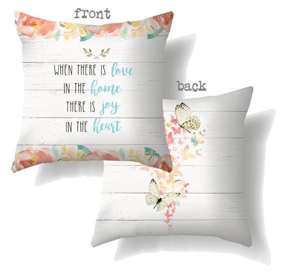 Picture of CUSHION 45X45 SHABBYLICIOUS LOVE - KY7757