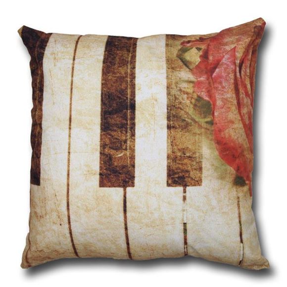 Picture of CUSHION COVER VINTAGE PIANO 45X45 - LC037