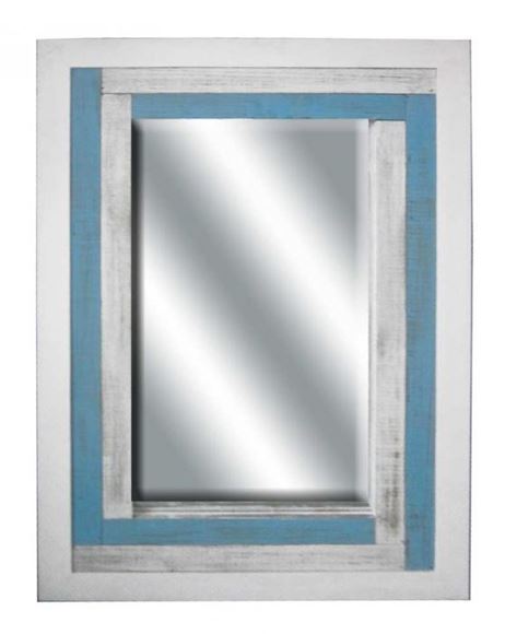 Picture of KATS0797 - WAVES TIMBER MIRROR 60X90