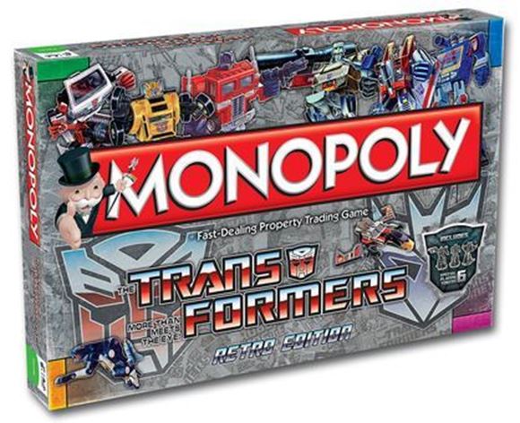Picture of Transformers Retro Monopoly Game