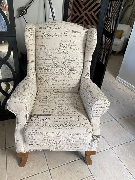 Picture of Wing Back Arm Chair