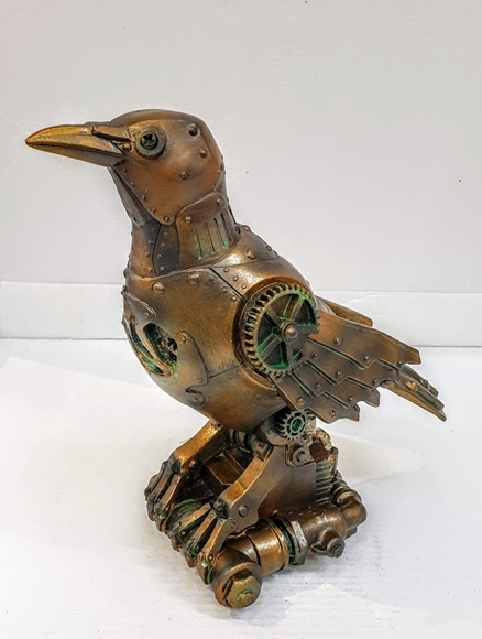 Picture of Steampunk Cyberbird Freestanding