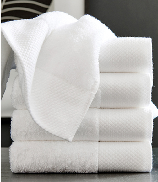 Picture of 32s White Boarder - Hand Towel