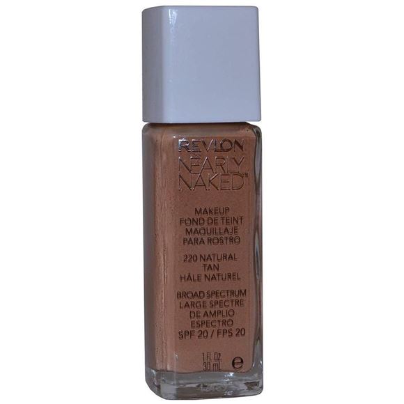 Picture of Revlon Nearly Naked Makeup Foundation - 220 Natural Tan