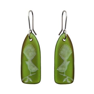 Picture of Glass Fantail Earrings