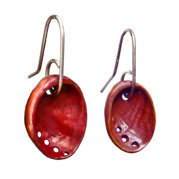 Picture of Baby Paua Earrings Copper Collection