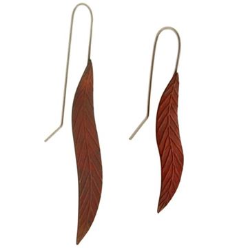 Picture of Copper Leaf Earrings