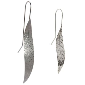 Picture of Silver Leaf Earrings