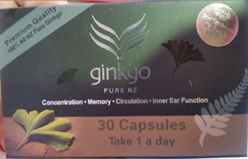 Picture of Gingko Pure - 1 Box of 30 Capsules