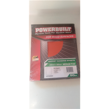 Picture of Powerbuilt sandpaper 100 grit