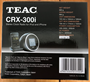 Picture of Brand New TEAC CRX300i Stereo Clock Radio for iPod/iPhone + Free Shipping