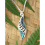 Picture of "Angels Wings" NZ Paua Sterling Silver Set110