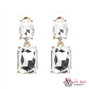 Picture of Si Belle Collections - Cherie Earrings - Crystal - Delivery Included