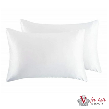 Picture of Si Belle Collections - White Satin Borderless Pillowcase - Delivery Included