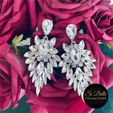 Picture of Si Belle Collections - Higher Love Collection - Diamond Show Girl Earrings - Delivery Included