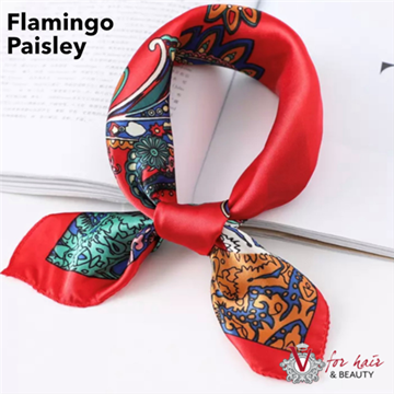 Picture of Si Belle Collections –  Flamingo Paisley Scarf - Delivery Included