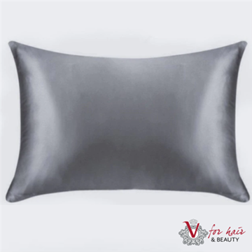 Picture of Si Belle Collections - Slate Satin Borderless Pillowcase - Delivery included