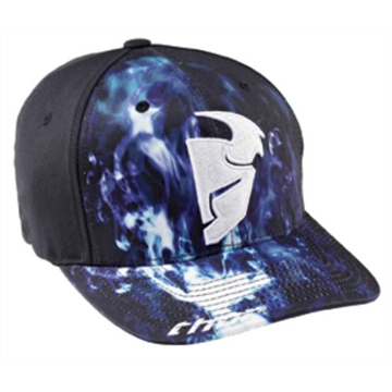 Picture of Hat Thor MX Curved Bill Smoke Black Purple Small Medium