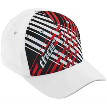 Picture of Hat Thor MX Laced White or Grey S/M & L/XL