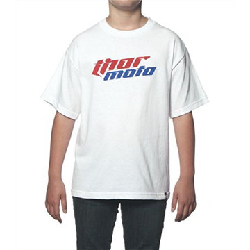 Picture of Youth T-shirt Thor MX Total Moto White XS & Small & Medium & Large & XL