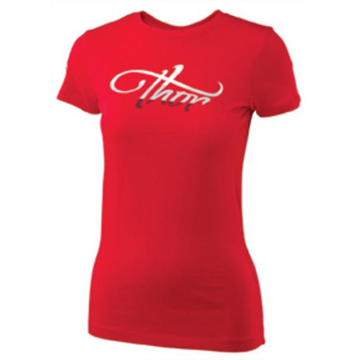 Picture of Womens T-Shirt Thor MX Luna Red Small or XLarge