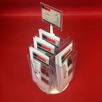 Picture of Revolving 8 x DL size brochure display