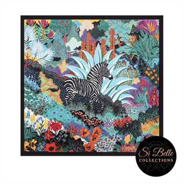 Picture of Si Belle Collections - Zebra in Wild Scarf - Delivery Included