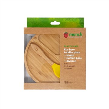 Picture of Eco hero baby suction plate - Yellow