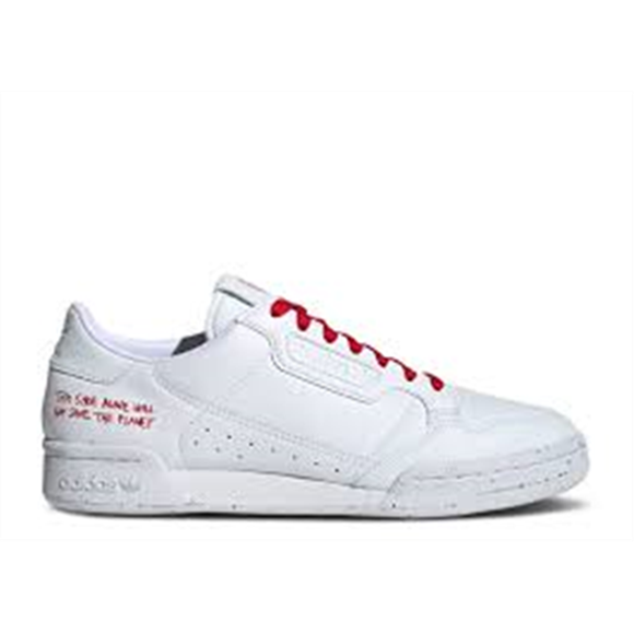 Picture of Adidas Continental 80 White/Scarlet Red Size Mens US6 FU9787