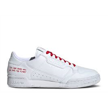 Picture of Adidas Continental 80 White/Scarlet Red Size Mens US4.5 FU9787