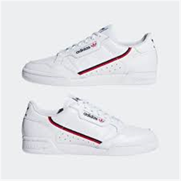 Picture of Adidas Continental 80 White/Navy/Red Size Mens US4 G27706