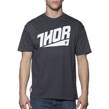 Picture of Mens T-Shirt Thor MX Short Sleeve Ascend Charcoal Heather