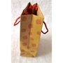 Picture of Teddy Bears Printed Design Eco-friend Brown Small Paper Shopping Bags - 100 For T$200