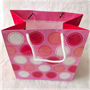 Picture of Pink Circles Printed design Paper Shopping Bag - 38 bags for T$95