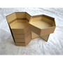 Picture of 5 Tiers Desk Organizer -Handmade of Eco-friend brown paper - 12 organizers for T$60