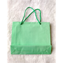 Picture of Green Strips Printed Design small Paper Shopping Bags - 77 for T$154
