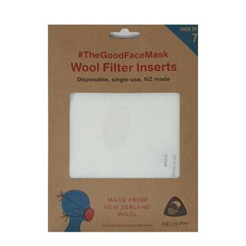 Picture of NZ Wool filters for #THE GOOD FACEMASK (7pk)