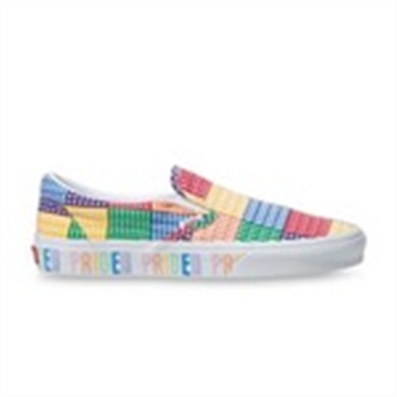 Picture of Vans Classic Slip On Pride Multi Coloured size us 8 mens /us 9.5 womens