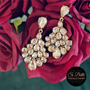 Picture of Si Belle Collections - Higher Love Collection - Champagne Dreams Earrings - Delivery Included