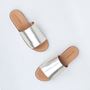 Picture of Hush Puppies, Paradise Slide - Champagne