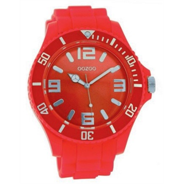 Picture of OOZOO watch fluorescent pink L silicon (C4334)
