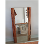 Picture of Artisan-Crafted Elegance: Handmade Wooden Slab Frame Mirror for Sale