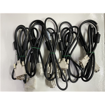 Picture of 5 x DVI CABLES 1.5 METERS LONG.  FREE SHIPPING